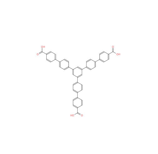 CAS： 911818-75-2，英文(wén)名(míng)称：1,3,5-Tris(4'-carboxy[1,1'-biphenyl]-4-yl)benzene 