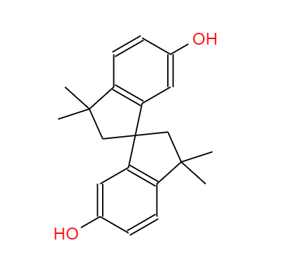 CAS：1568-80-5，中(zhōng)文(wén)名(míng)称：3,3,3',3'-四甲基-1,1'-螺bi(茚满)-6,6'-二醇 