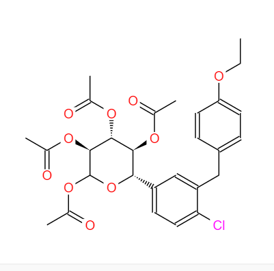 CAS：1018898-84-4，中(zhōng)文(wén)名(míng)称：(3S,4R,5S,6S)-6-(4-氯-3-(4-乙氧基苄基)苯基)四氢-2H-吡喃-2,3,4